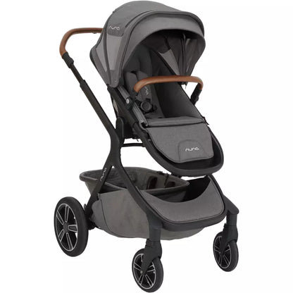 Nuna Demi Grow Kombikinderwagen inkl. Tragewanne, Babyschale Pipa Lite LX & Base Design (Oxford)