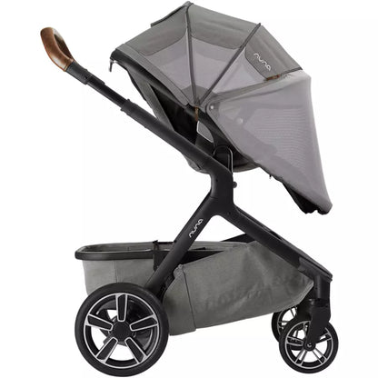 Nuna Demi Grow Kombikinderwagen inkl. Tragewanne, Babyschale Pipa Lite LX & Base Design (Oxford)