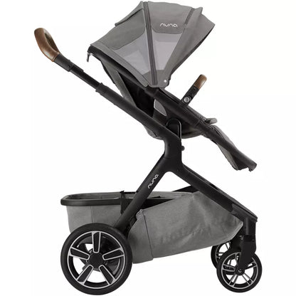 Kinderwagen Nuna DEMI grow inkl. Babywanne  (Oxford) und Babyschale Pipa next