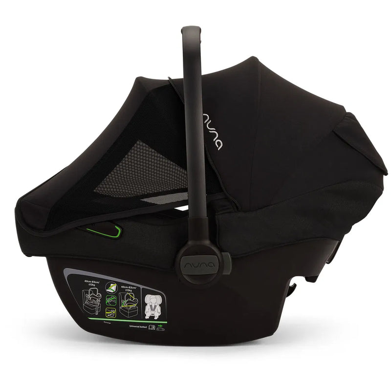 Nuna DEMI™ next 4in1 mit Babywanne, PIPA™ next & BASE™ next 360° – Caviar – Ansicht 13