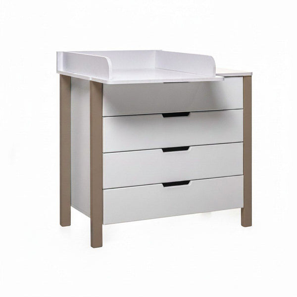 Wickelkommode KOTTO ELIN 90×45×90 cm mit abnehmbarem Wickelaufsatz