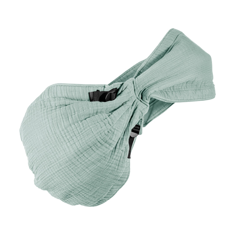 Speedy Eucalyptus Hüfttrage aus Musselin für Babys und Kleinkinder