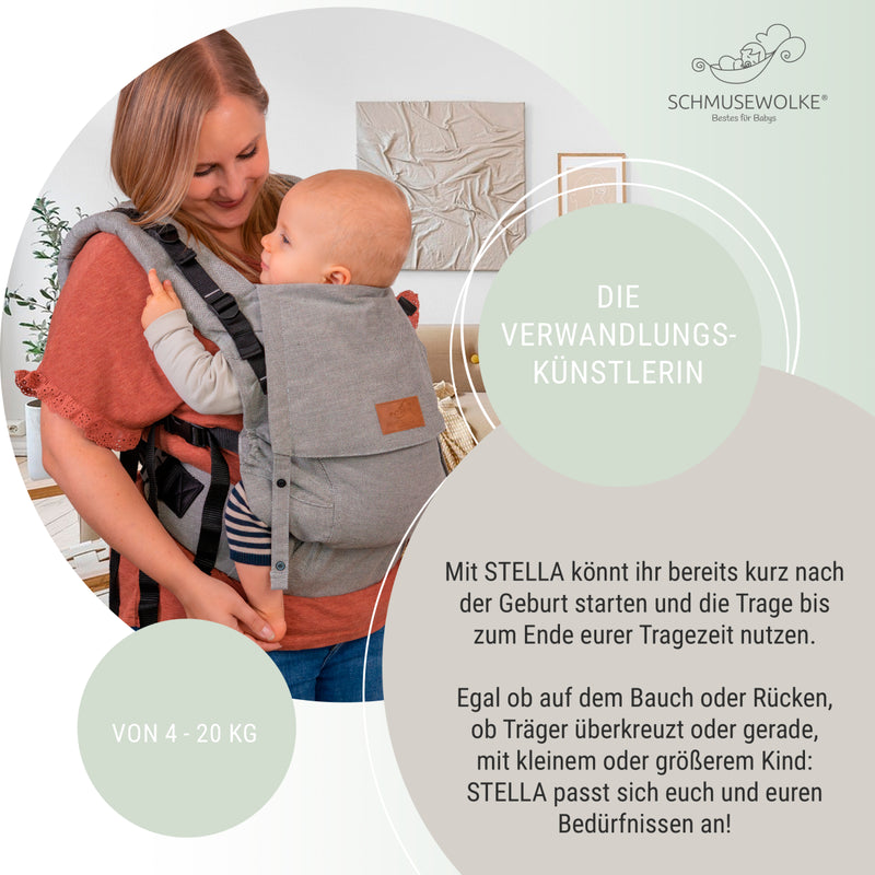 Stella Stone Fullbuckle Babytrage
