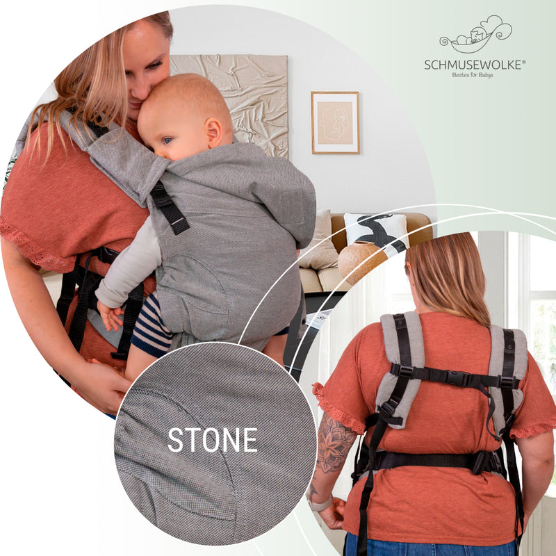 Stella Stone Fullbuckle Babytrage