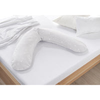 Theraline Dodo Stillkissen – Sternchen Grau