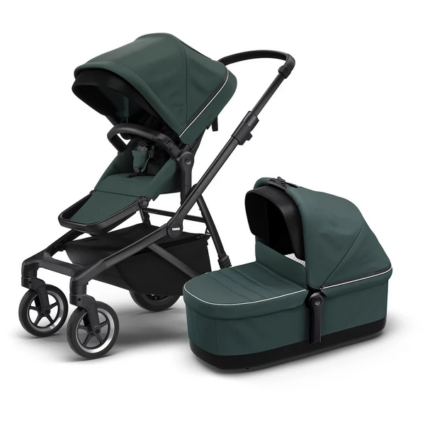 Thule Sleek mit Babywanne (Mallard Green)