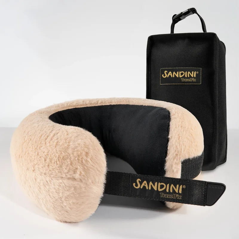 SANDINI TravelFix® Premium - Reisekissen mit Transporttasche