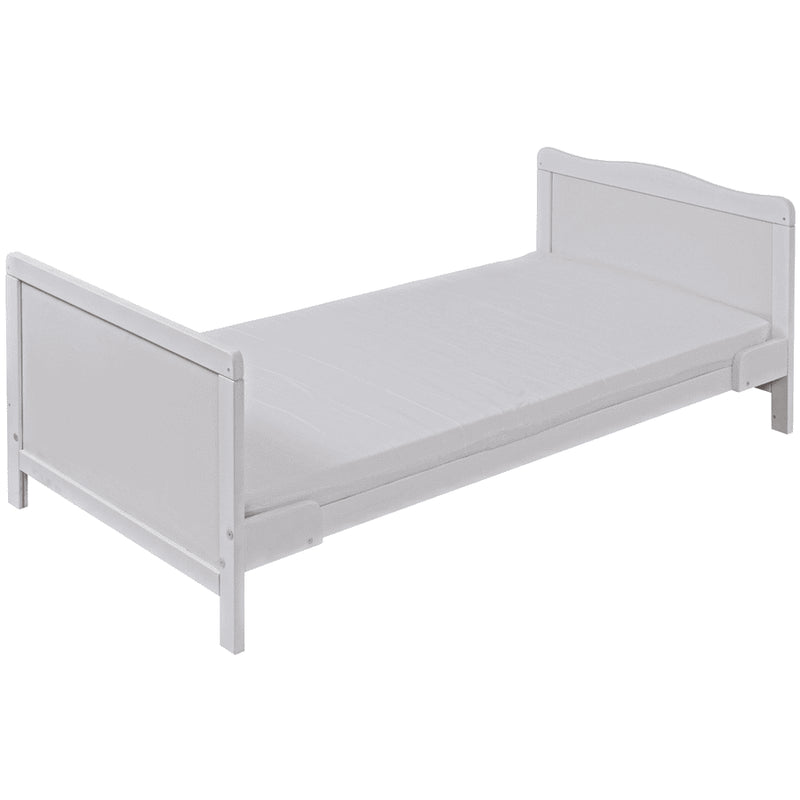 Komplett-bett 140x70 cm Weiß mit Eulen-Design