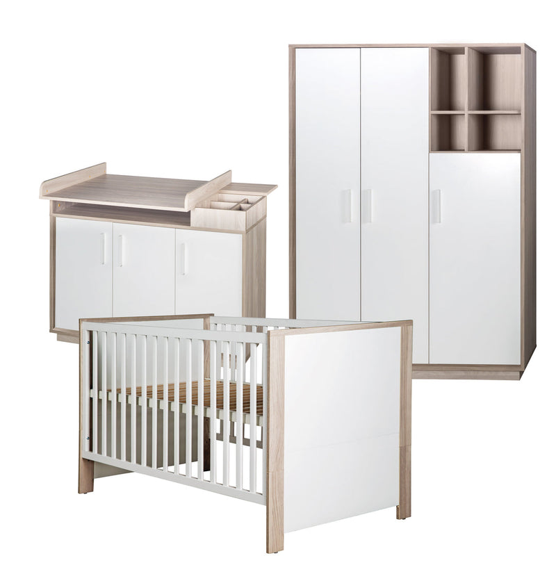 Kinderzimmerset Olaf – Komplettset mit Bett, Kommode & Schrank