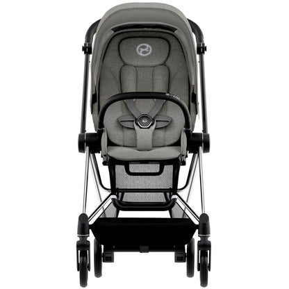 Cybex Mios Buggy 3-in-1 Set mit Cloud Z2(Soho Grey)(Gestell Chrome Black)