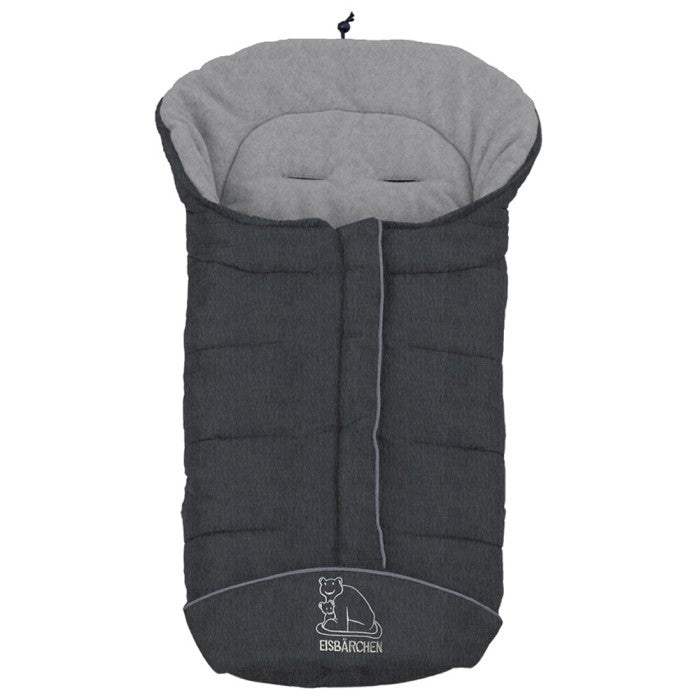 Winter Fusssack Heitmann Eisbar ( Schwarz/Schwarz)