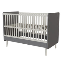 BISAL Peak Kinderbett 70 x 140 cm (grau-weiß)