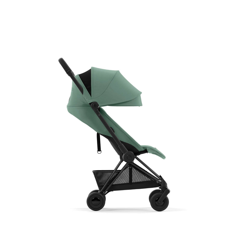 Cybex Buggy Coya Matt Black Frame (dark green )