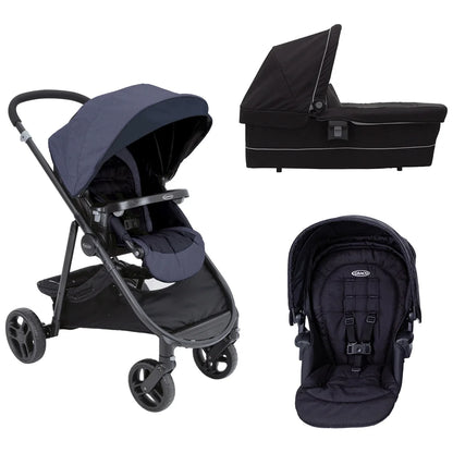 Graco Time2Grow Geschwisterwagen mit 2sitz (Iron)